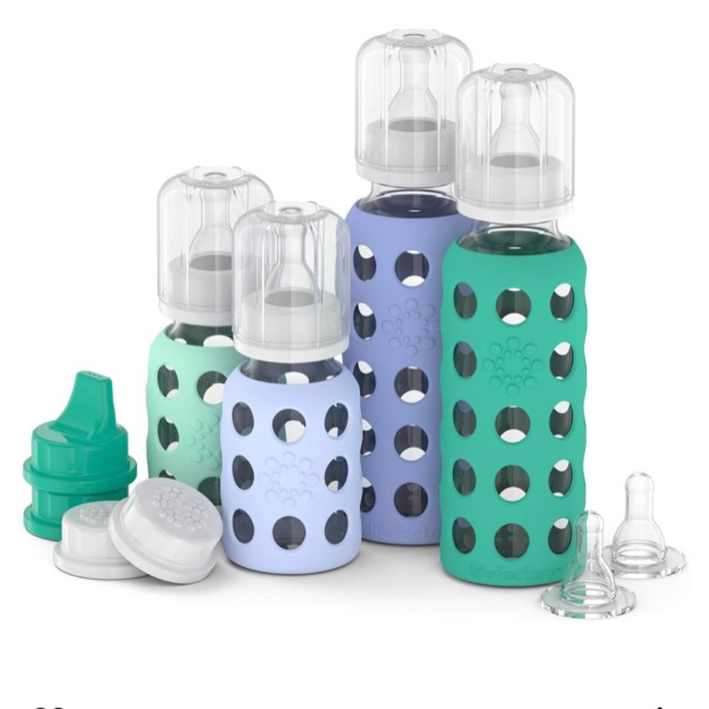 NWOT Lifefactory Bottles 4 bottle set
